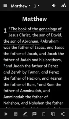 ESV Audio Bible android App screenshot 2