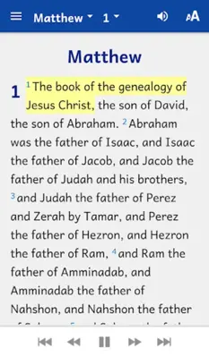 ESV Audio Bible android App screenshot 3